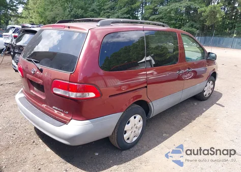 2003 Toyota Sienna Le из США, поврежденный, VIN 4T3ZF13CX3U531563
